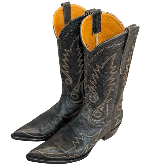 Old Gringo Men’s Cowboy Boots with Embroidered Design size 9 - Picture 1 of 13